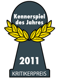 Kennerspiel des Jahres · Winner · 2011 official award mark