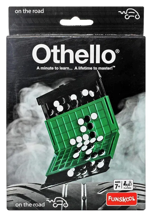 Front of Funskool's Travel Othello box