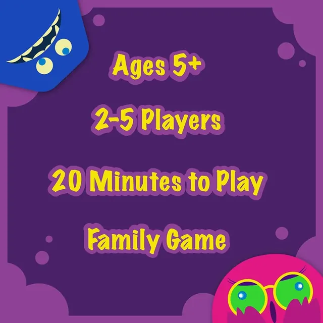 Binca's key facts: ages 5+, 2-5 players, 20 minutes to play, family game