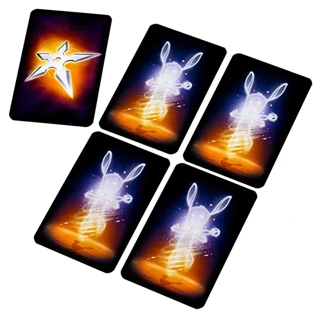 Life cards and throwing star cards